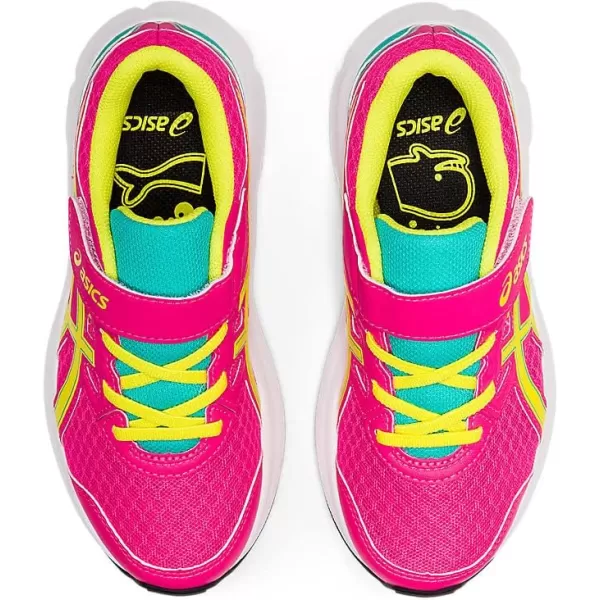 imageASICS Kids JOLT 3 PreSchool Running ShoePink GloSour Yuzu