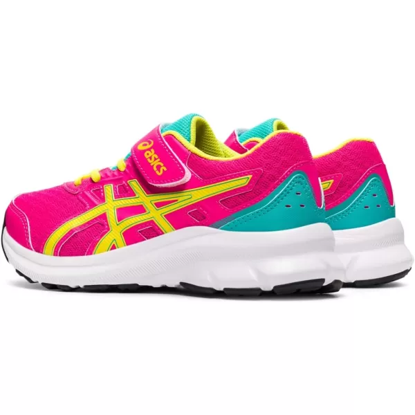 imageASICS Kids JOLT 3 PreSchool Running ShoePink GloSour Yuzu
