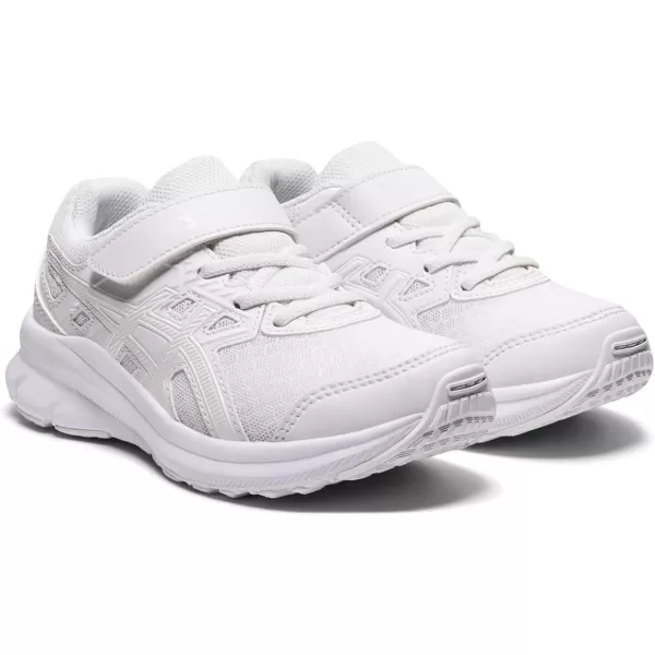 imageASICS Kids JOLT 3 PreSchool Running ShoeWhiteWhite