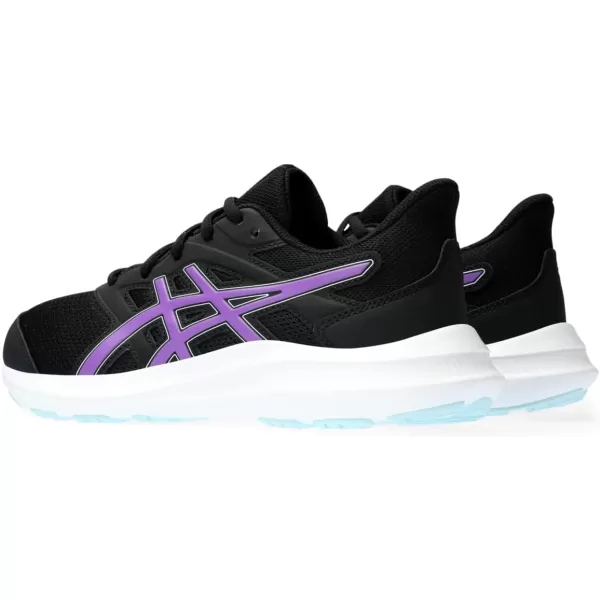 imageASICS Kids JOLT 4 Grade School Running ShoesBlackCyber Grape