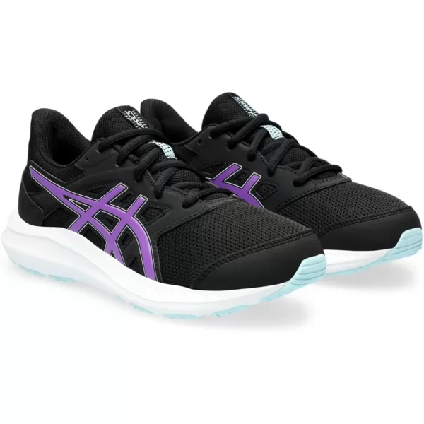 imageASICS Kids JOLT 4 Grade School Running ShoesBlackCyber Grape