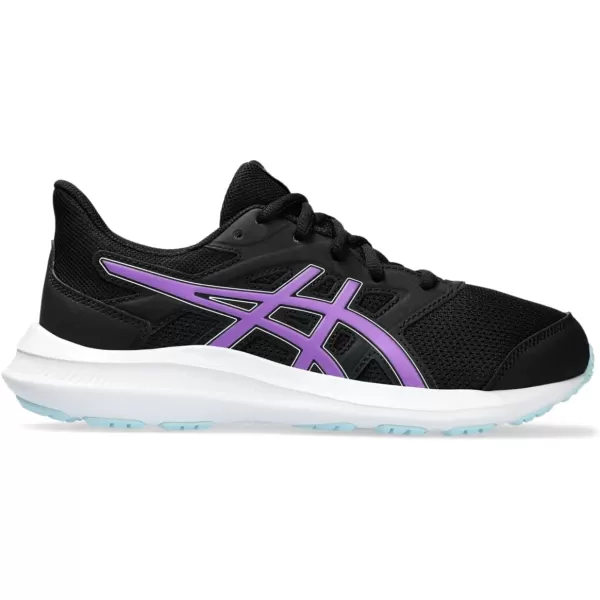 imageASICS Kids JOLT 4 Grade School Running ShoesBlackCyber Grape