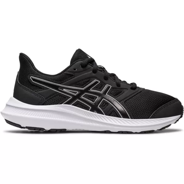 imageASICS Kids JOLT 4 Grade School Running ShoesBlackWhite
