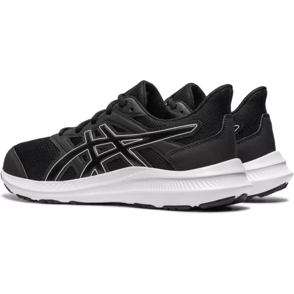 imageASICS Kids JOLT 4 Grade School Running ShoesBlackWhite