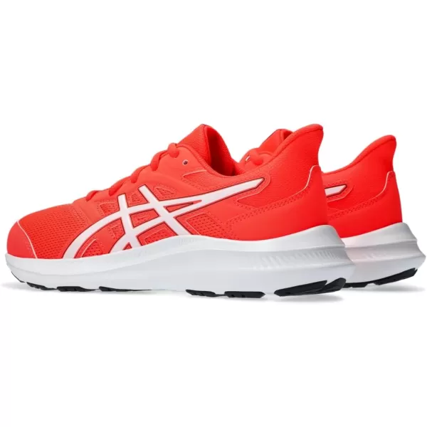 imageASICS Kids JOLT 4 Grade School Running ShoesSunrise RedWhite