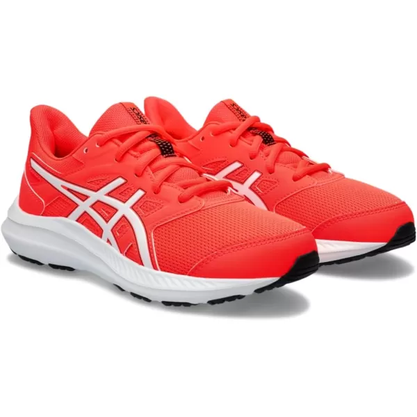 imageASICS Kids JOLT 4 Grade School Running ShoesSunrise RedWhite