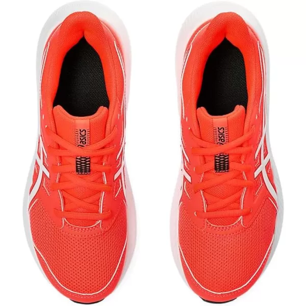 imageASICS Kids JOLT 4 Grade School Running ShoesSunrise RedWhite