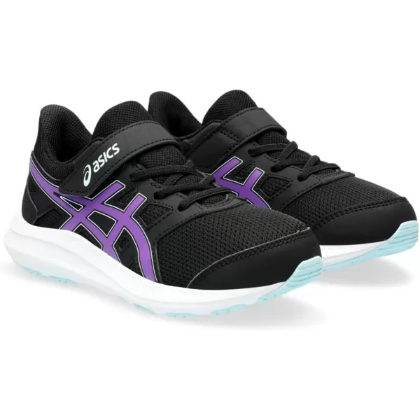 imageASICS Kids JOLT 4 PreSchool Running ShoesBlackCyber Grape