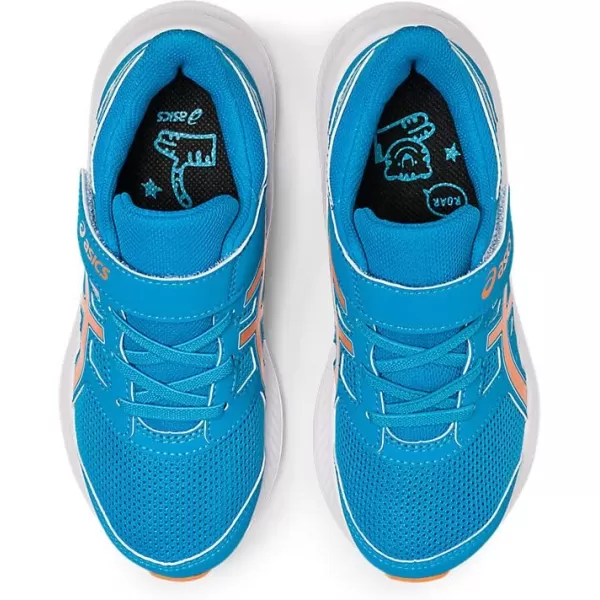 imageASICS Kids JOLT 4 PreSchool Running ShoesIsland BlueSun Peach