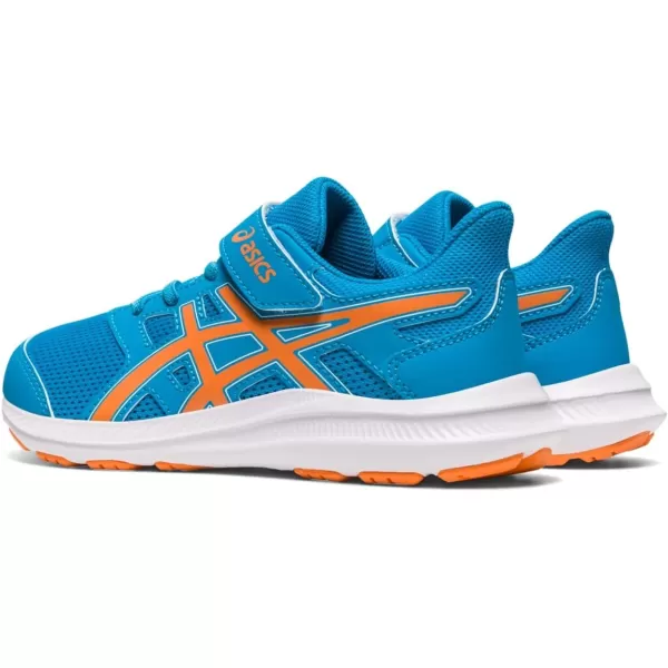 imageASICS Kids JOLT 4 PreSchool Running ShoesIsland BlueSun Peach