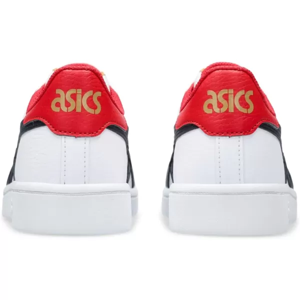 imageASICS Kids Japan S Grade School Sportstyle ShoesWhiteClassic Red