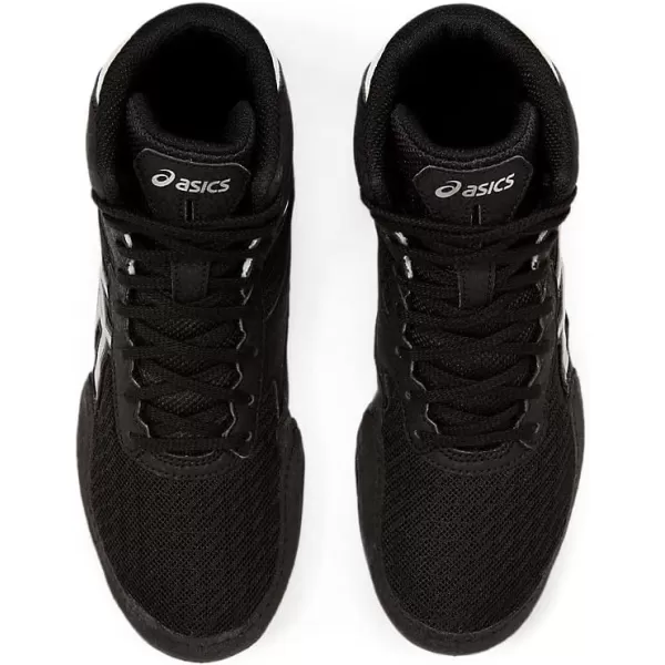 imageASICS Kids Matflex 6 Grade School Wrestling ShoesBlackSilver
