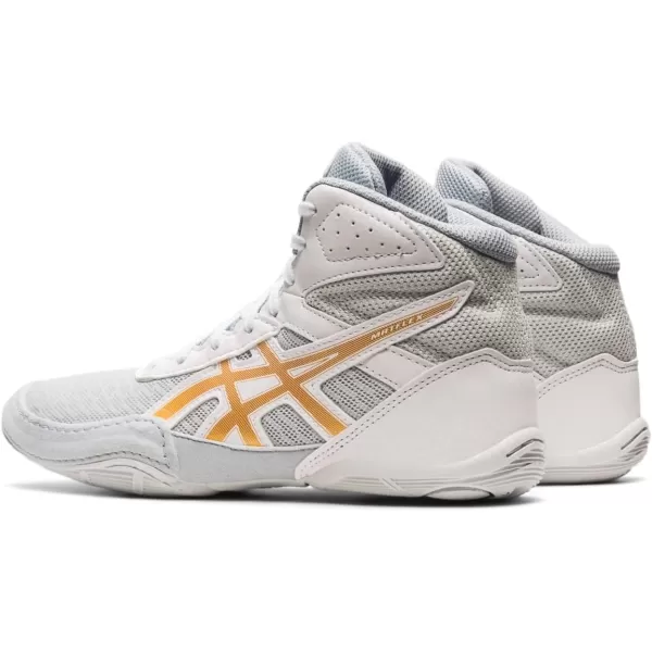 imageASICS Kids Matflex 6 Grade School Wrestling ShoesGlacier GreyPure Gold