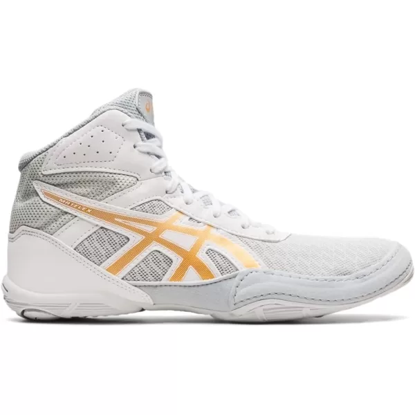 imageASICS Kids Matflex 6 Grade School Wrestling ShoesGlacier GreyPure Gold