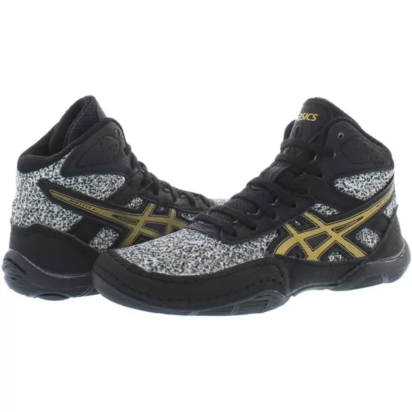 imageASICS Kids Matflex 6 Grade School Wrestling ShoesWhiteRich Gold