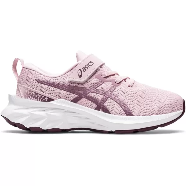 imageASICS Kids NOVABLAST 2 PreSchool Running ShoesBarely RosePure Silver