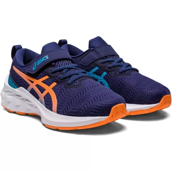 imageASICS Kids NOVABLAST 2 PreSchool Running ShoesIndigo BlueSun Peach