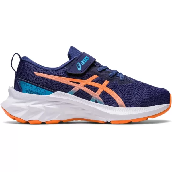 imageASICS Kids NOVABLAST 2 PreSchool Running ShoesIndigo BlueSun Peach