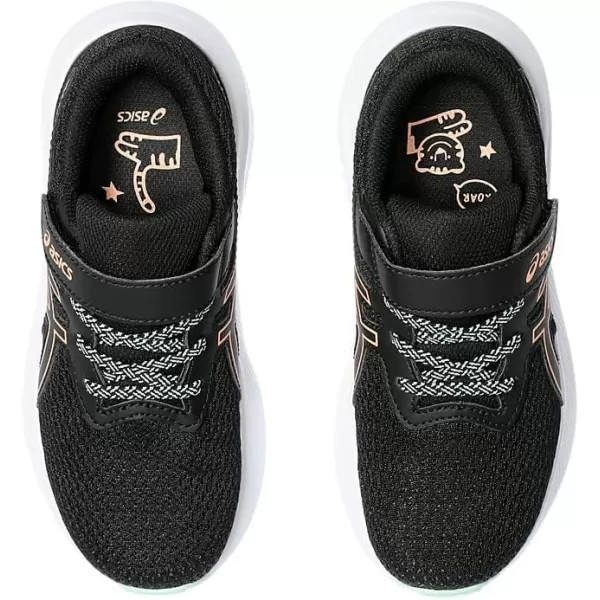 imageASICS Kids PRE Excite 10 PreSchool Running ShoesBlackBright Sunstone