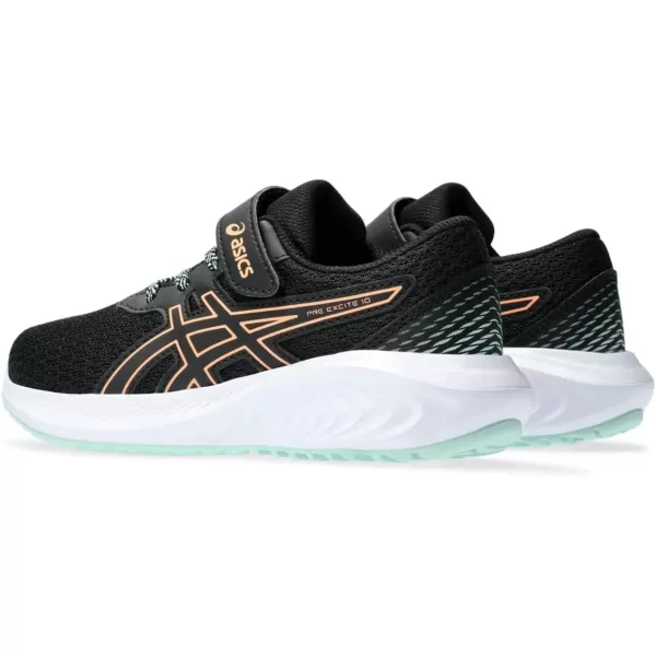 imageASICS Kids PRE Excite 10 PreSchool Running ShoesBlackBright Sunstone