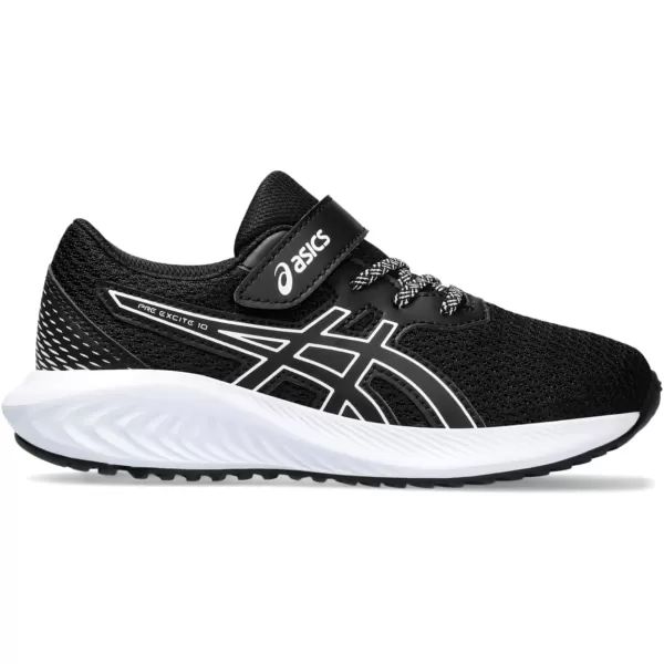 imageASICS Kids PRE Excite 10 PreSchool Running ShoesBlackWhite