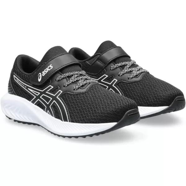 imageASICS Kids PRE Excite 10 PreSchool Running ShoesBlackWhite
