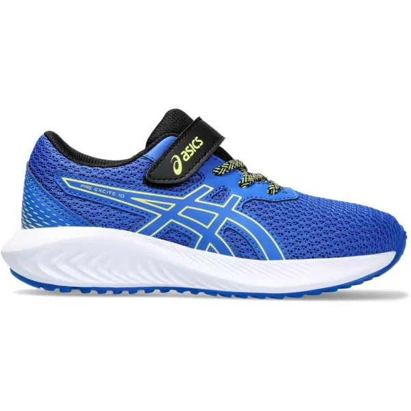 imageASICS Kids PRE Excite 10 PreSchool Running ShoesIllusion BlueGlow Yellow