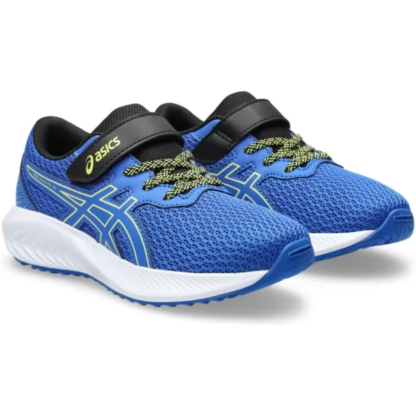 imageASICS Kids PRE Excite 10 PreSchool Running ShoesIllusion BlueGlow Yellow