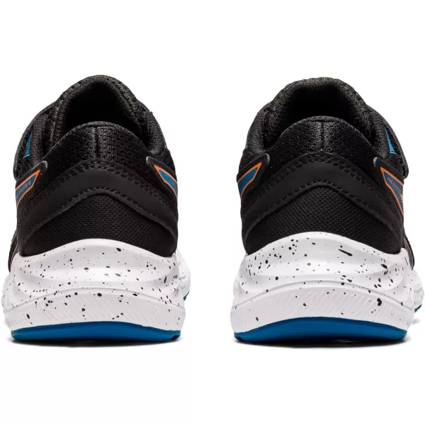 imageASICS Kids PRE Excite 8 PreSchool Running ShoeBlackMarigold Orange
