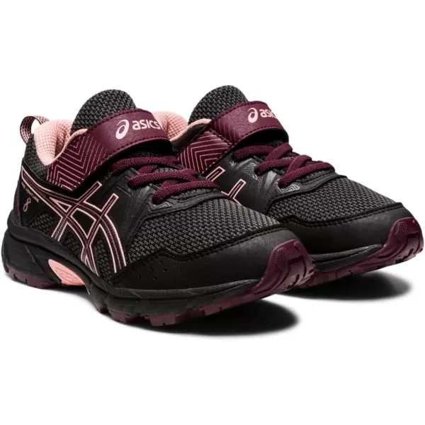 imageASICS Kids PRE Venture 8 PreSchool Running ShoesBlackDeep Mars