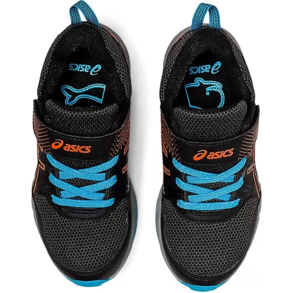 imageASICS Kids PRE Venture 8 PreSchool Running ShoesBlackMarigold Orange