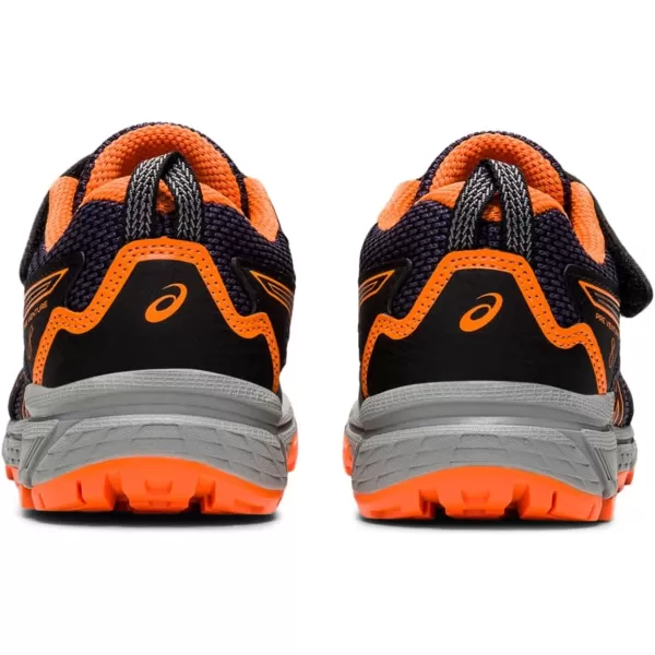 imageASICS Kids PRE Venture 8 PreSchool Running ShoesBlackShocking Orange