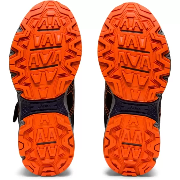 imageASICS Kids PRE Venture 8 PreSchool Running ShoesBlackShocking Orange