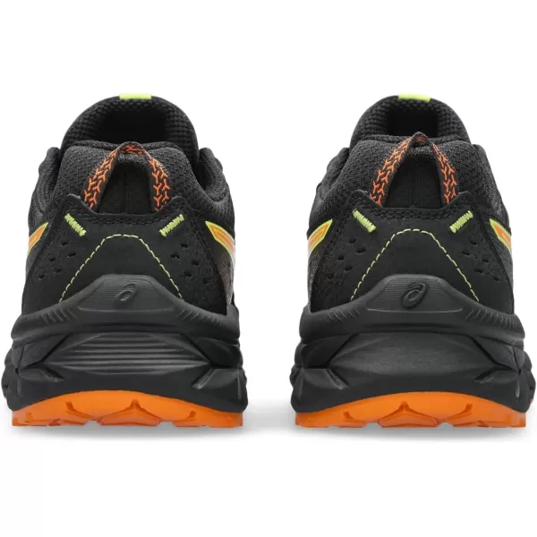 imageASICS Kids PRE Venture 9 Grade School Running ShoesBlackBright Orange