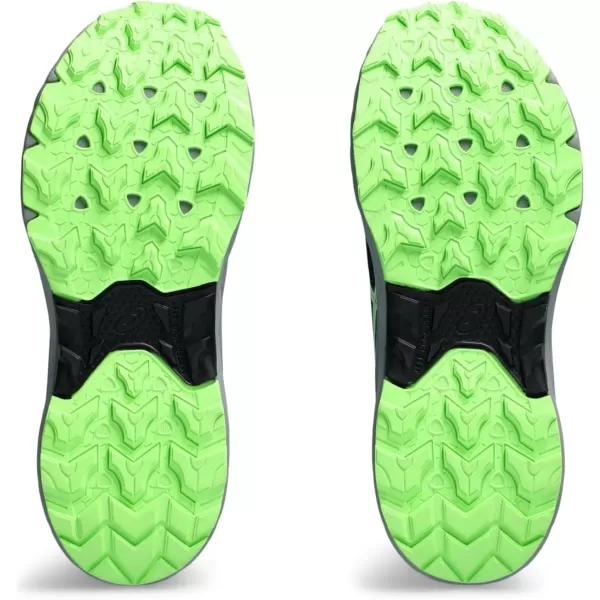 imageASICS Kids PRE Venture 9 Grade School Running ShoesBlackIlluminate Green