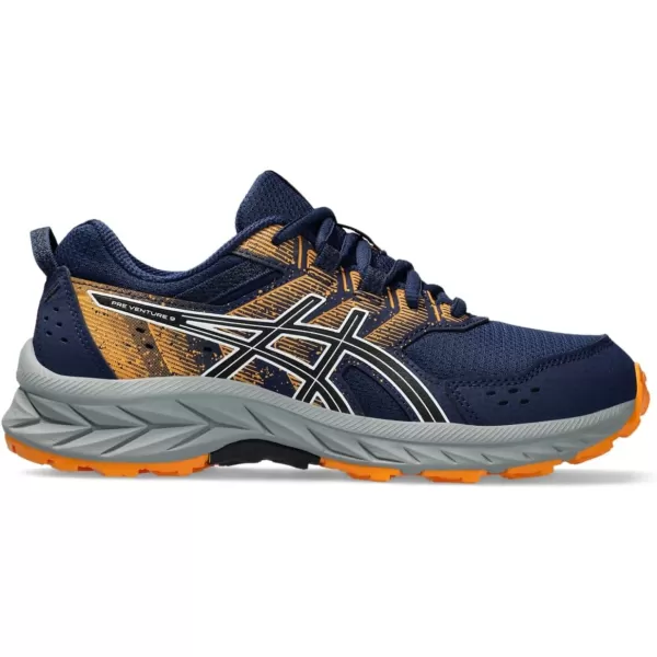 imageASICS Kids PRE Venture 9 Grade School Running ShoesBlue ExpanseBlack