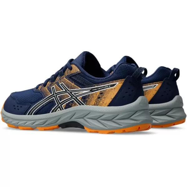 imageASICS Kids PRE Venture 9 Grade School Running ShoesBlue ExpanseBlack