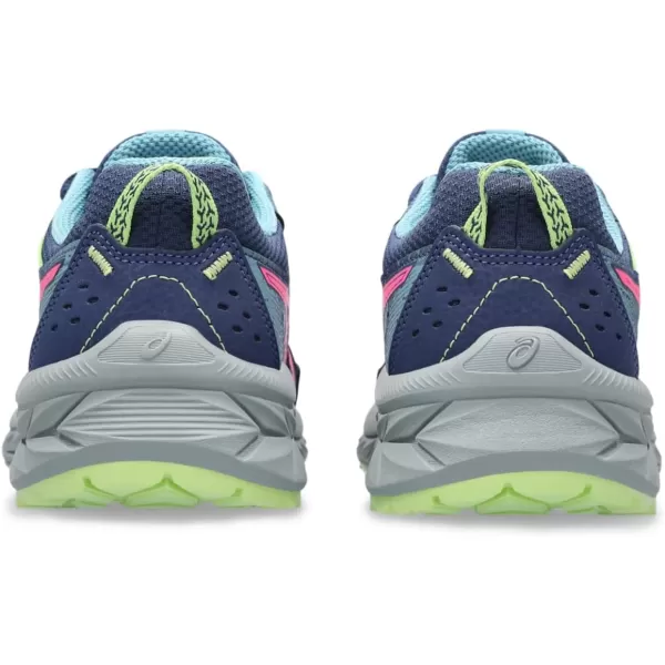 imageASICS Kids PRE Venture 9 Grade School Running ShoesDeep OceanHot Pink