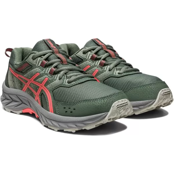 imageASICS Kids PRE Venture 9 Grade School Running ShoesIvyPapaya