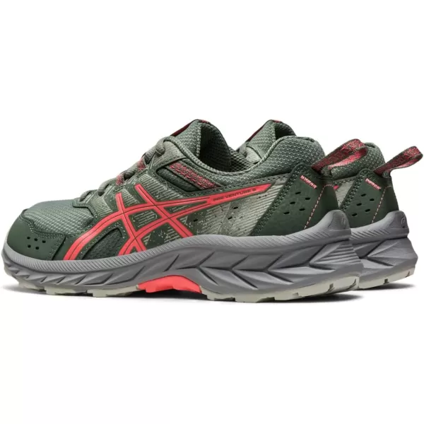 imageASICS Kids PRE Venture 9 Grade School Running ShoesIvyPapaya