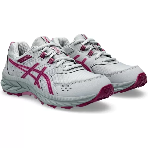 imageASICS Kids PRE Venture 9 Grade School Running ShoesPiedmont GreyBlackberry