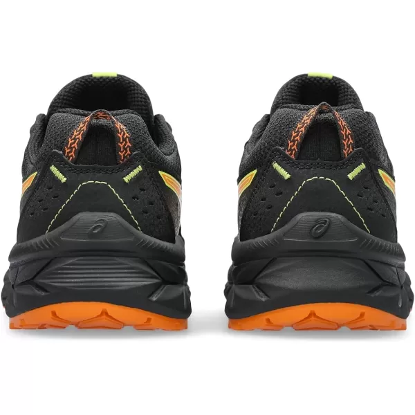 imageASICS Kids PRE Venture 9 Grade School ShoesBlackBright Orange