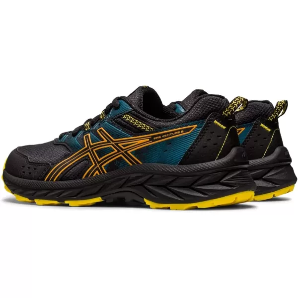 imageASICS Kids PRE Venture 9 Grade School ShoesBlackSandstorm