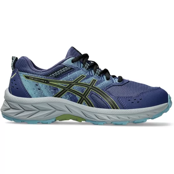 imageASICS Kids PRE Venture 9 Grade School ShoesDeep OceanBlack
