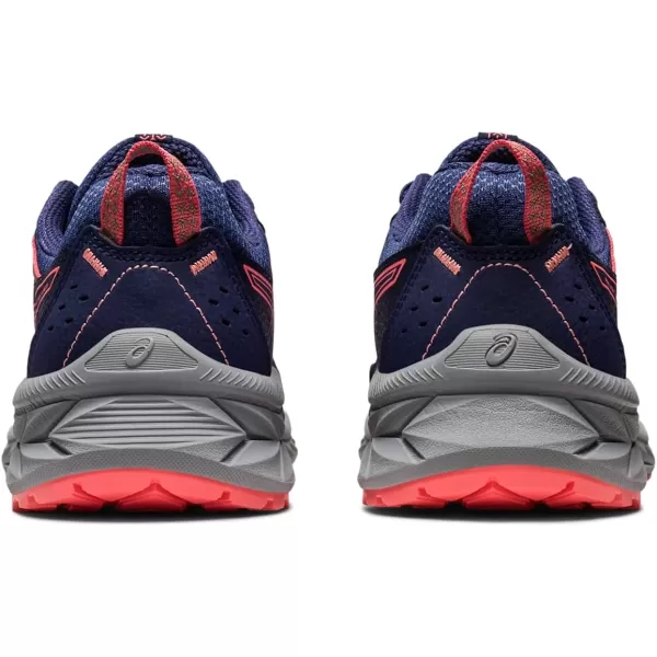 imageASICS Kids PRE Venture 9 Grade School ShoesIndigo BluePapaya