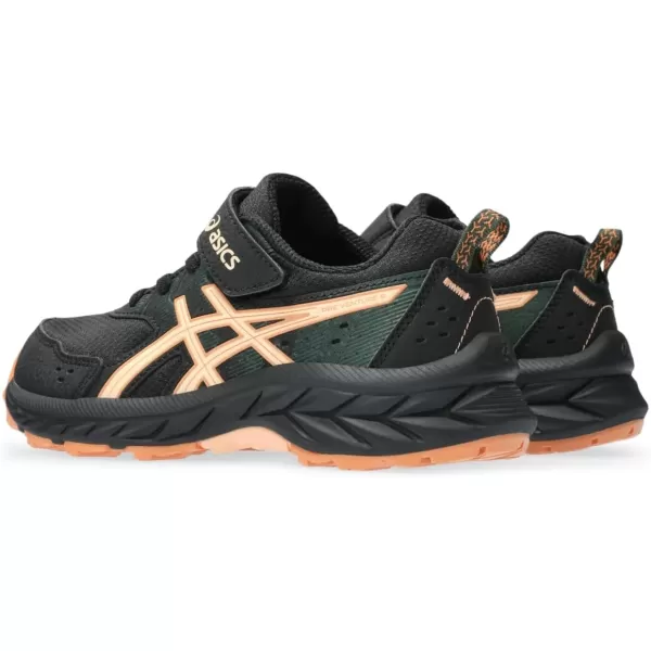 imageASICS Kids PRE Venture 9 PreSchool ShoesBlackApricot Crush