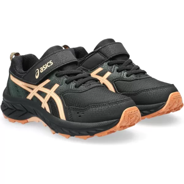 imageASICS Kids PRE Venture 9 PreSchool ShoesBlackApricot Crush