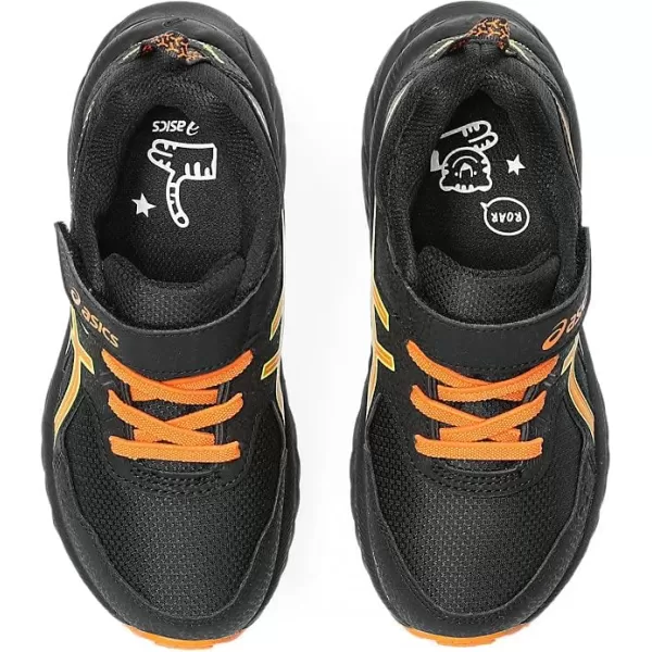 imageASICS Kids PRE Venture 9 PreSchool ShoesBlackBright Orange