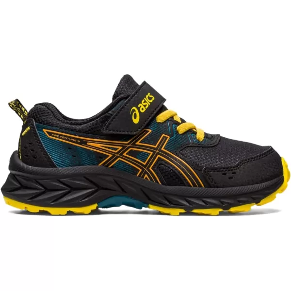 imageASICS Kids PRE Venture 9 PreSchool ShoesBlackSandstorm