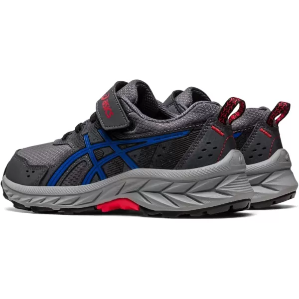 imageASICS Kids PRE Venture 9 PreSchool ShoesCarrier GreyTuna Blue